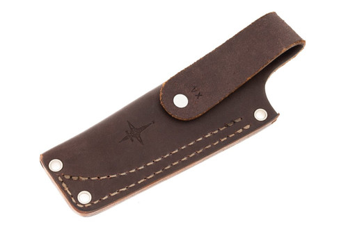 Reiff Knives F3 EDC Fixed Blade Knife - 2.9" CPM 3V Drop Point Stonewashed Blade, OD Green G10 Handle, Brown Leather Sheath Reiff Knives F3 EDC Fixed Blade Knife - 2.9" CPM 3V Drop Point Stonewashed Blade, OD Green G10 Handle, Brown Leather Sheath