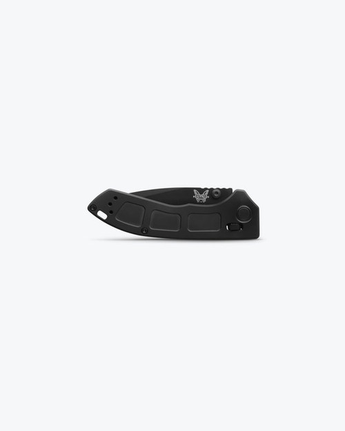 Benchmade 743BK-01 Mini Narrows AXIS Folding Knife - 2.98" CPM-20CV Black DLC Drop Point Blade, Black DLC Titanium Benchmade 743BK-01 Mini Narrows AXIS Folding Knife - 2.98" CPM-20CV Black DLC Drop Point Blade, Black DLC Titanium