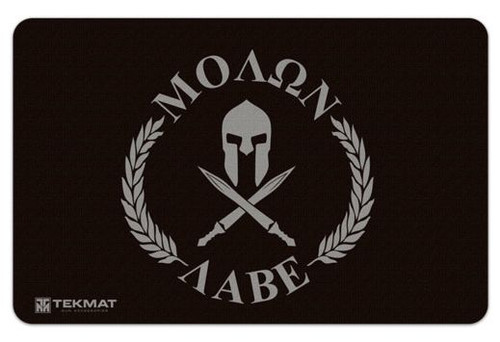 TEKMAT ARMORERS BENCH MAT 11"x17" MOLON LABE FLAG