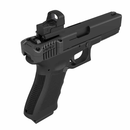 Recover Tactical PCH17 Charging Handle Compatible with Glock Handguns - Black Recover Tactical PCH17 Charging Handle Compatible with Glock Handguns - Black