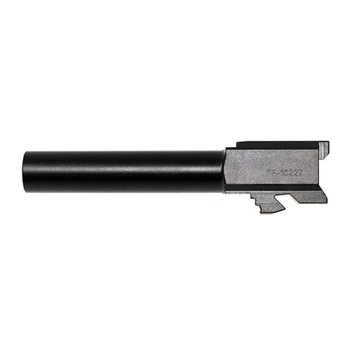 Faxon Firearms Duty Series Glock 19 Barrel - 1:10 Twist Barrel, 4.5", 9MM, For Glock 19, Gen 2-5/19X/45, Non-Threaded, Nitride Finish, Black Faxon Firearms Duty Series Glock 19 Barrel - 1:10 Twist Barrel, 4.5", 9MM, For Glock 19, Gen 2-5/19X/45, Non-Threaded, Nitride Finish, Black