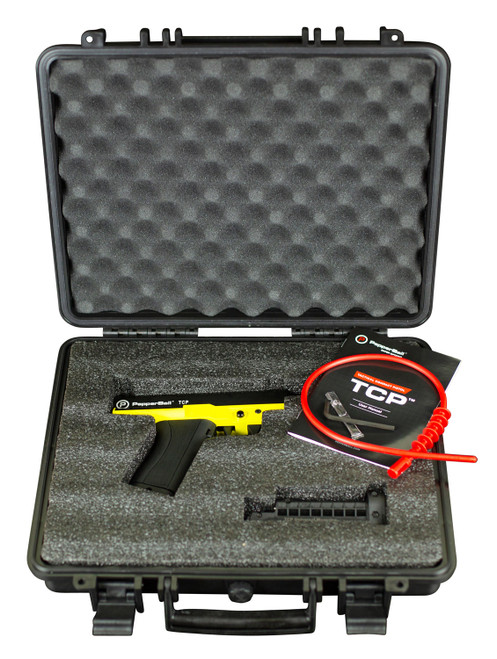 PepperBall TCP Defense Launcher - Hi Vis Yellow Frame PepperBall TCP Defense Launcher - Hi Vis Yellow Frame
