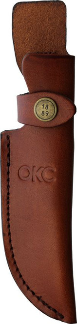 Ontario Knives RAT 3 Fixed Blade - 4" 1075 HC Black Drop Point Blade, Laminated Wood Handles, Brown Leather Sheath Ontario Knives RAT 3 Fixed Blade - 4" 1075 HC Black Drop Point Blade, Laminated Wood Handles, Brown Leather Sheath