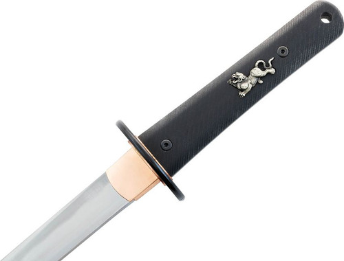 CAS Iberia Modern Wakizashi by Dragon King - 19.5" 1566 Carbon Steel Blade, Black G10 Handle CAS Iberia Modern Wakizashi by Dragon King - 19.5" 1566 Carbon Steel Blade, Black G10 Handle