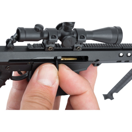 RW Minis .50 Cal Rifle (Replica) - Black Color Scheme, Non-firing, All Metal Construction RW Minis .50 Cal Rifle (Replica) - Black Color Scheme, Non-firing, All Metal Construction