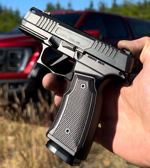 Sharps Bros SBPK01 365 Improved X Macro Pistol Kit - Fire Control Unit Not Included, Black