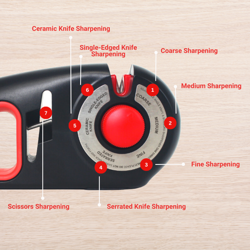Caliber Gourmet Adjustable Knife Sharpener Caliber Gourmet Adjustable Knife Sharpener