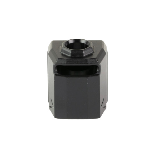 Agency Arms 419 Compensator for the Sig Sauer P320 with OEM Slides - Single Port, For Sig P320, Standard 1/2x28 Thread Pitch, Matte Black Agency Arms 419 Compensator for the Sig Sauer P320 with OEM Slides - Single Port, For Sig P320, Standard 1/2x28 Thread Pitch, Matte Black