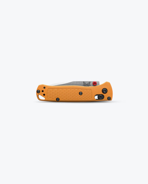 Benchmade 533-08 Mini Bugout AXIS Folding Knife - 2.82" S30V Satin Plain Blade, Daybreak Yellow Grivory Handles Benchmade 533-08 Mini Bugout AXIS Folding Knife - 2.82" S30V Satin Plain Blade, Daybreak Yellow Grivory Handles