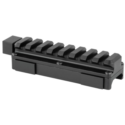 Kinetic Development Group SIDELOK Universal Scope Riser - Fits Standard Picatinny,  .62" Rail Height, Black Finish Kinetic Development Group SIDELOK Universal Scope Riser - Fits Standard Picatinny,  .62" Rail Height, Black Finish