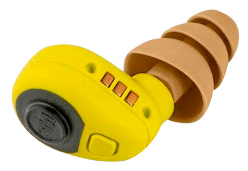 Peltor LEP-200 Electronic Level Dependent Earplug - ABS Polymer 10 dB Yellow