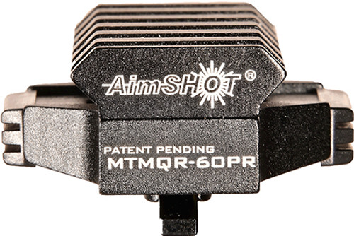 AimShot MTMQR60PR Quick Release M-Lok Adapter Picatinny Rail Black Anodized AimShot MTMQR60PR Quick Release M-Lok Adapter Picatinny Rail Black Anodized