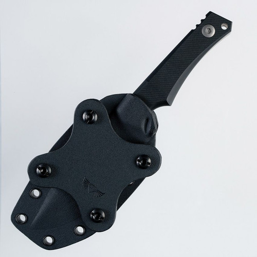 Tactile Knife Company Osprey Fixed Blade Knife - 4" MagnaCut Stonewashed Harpoon Blade, Machined Richlite Micarta Handles, Boltaron Sheath Tactile Knife Company Osprey Fixed Blade Knife - 4" MagnaCut Stonewashed Harpoon Blade, Machined Richlite Micarta Handles, Boltaron Sheath