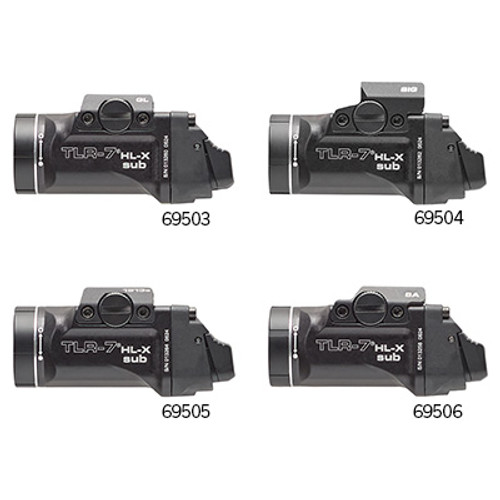 Streamlight 69503 TLR-7 HL-X SUB USB Glock 43x/48 Rechargeable Gun Light - 1000 Max Lumens, 10,000 Max Candela, Black Streamlight 69503 TLR-7 HL-X SUB USB Glock 43x/48 Rechargeable Gun Light - 1000 Max Lumens, 10,000 Max Candela, Black