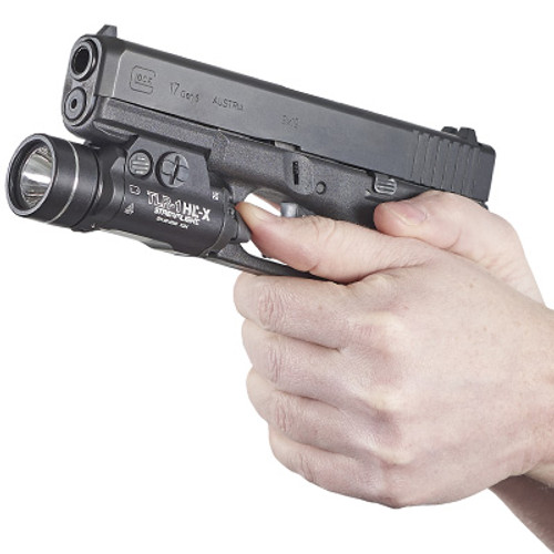Streamlight TLR-1 HL-X USB Weapon Light - 1500 Max Lumens, 20,000 Candela, Black Streamlight TLR-1 HL-X USB Weapon Light - 1500 Max Lumens, 20,000 Candela, Black