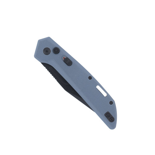 CobraTec Knives Naja Auto Folding Knife - 3.5" Black D2 Drop Point Blade, Slate Gray G10 Handles CobraTec Knives Naja Auto Folding Knife - 3.5" Black D2 Drop Point Blade, Slate Gray G10 Handles
