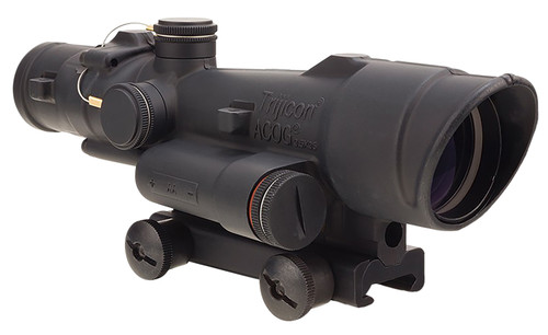 Trijicon ACOG 3.5x35 LED Riflescope - 308 / 7.62 BDC, Green Crosshair Reticle, Thumbscrew Mount, LED Illuminated