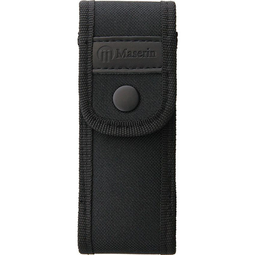 Maserin 680/G10N Police Flipper Folding Knife - 3.75" N690 Stonewashed Blade, Black G10 and Titanium Handles, Frame Lock