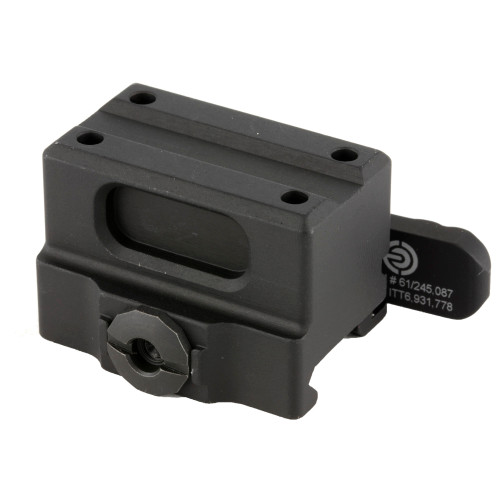 Midwest Industries Trijicon MRO Lower 1/3 Height QD Mount - Black Finish