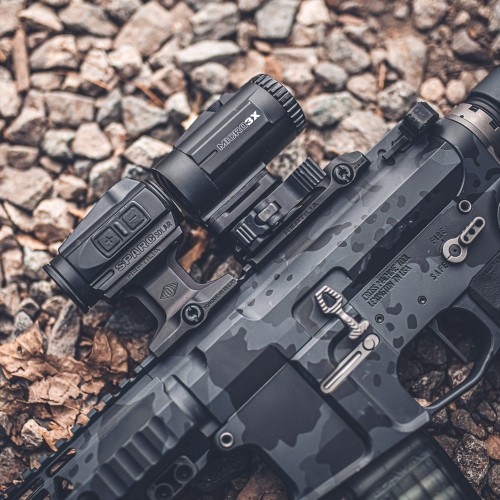 Reptilia 100-291 RMU .39 in Height for Magnifiers - Black