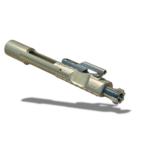KAK Industry K-SPEC Enhanced Low Mass Bolt Carrier Group - Dual Ejector, Down Vent, Sand Cuts, NP3 Finish KAK Industry K-SPEC Enhanced Low Mass Bolt Carrier Group - Dual Ejector, Down Vent, Sand Cuts, NP3 Finish