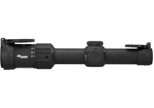Sig Sauer Tango MSR 1-6X24mm SFP Rifle Scope No Mount - Second Focal Plane, 30mm Maintube, FL-6 HELLFIRE Reticle, Black