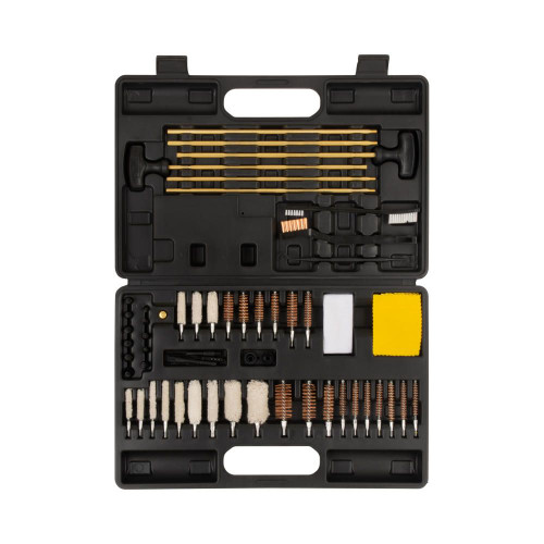 Allen Krome Stronghold Universal Gun Cleaning Kit, Rifles, Shotguns, & Handguns, 60-Pieces, Black Allen Krome Stronghold Universal Gun Cleaning Kit, Rifles, Shotguns, & Handguns, 60-Pieces, Black
