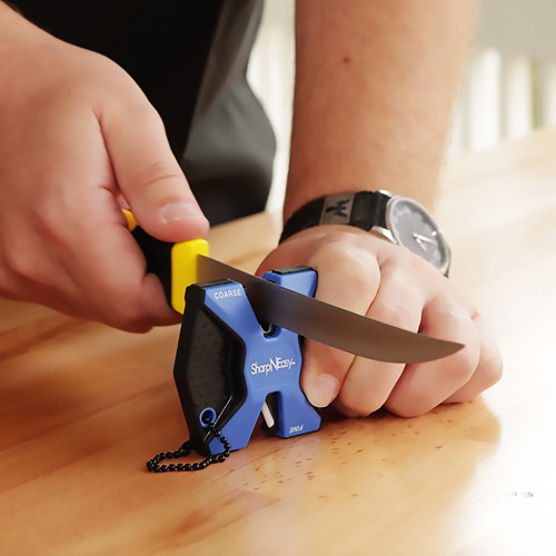 AccuSharp SharpNEasy 2-Step Knife Sharpener - Blue