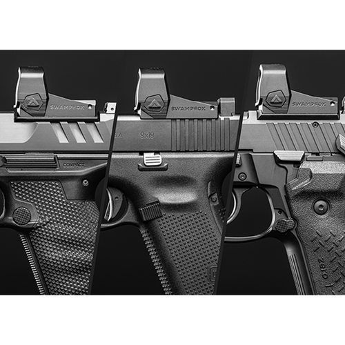 Swampfox Optics Liberty II 1x24 Dot Sight - 3 MOA Green Reticle, RMR Footprint, Black