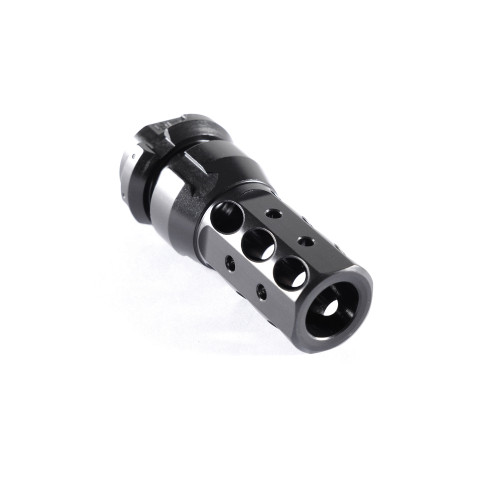 Dead Air Silencers KeyMo QD Suppressor Muzzle Brake - 45 Caliber, 11/16x24, Black Nitride Finish