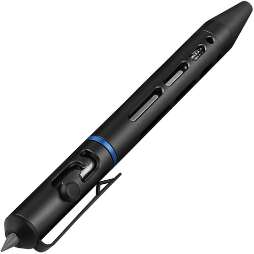 Olight OPEN Mini 2 Bolt Action Pen with Hidden Pencil - Aluminum Construction - Black