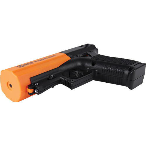 Mace Pepper Gun 2.0 with LED Strobe - Black and Orange