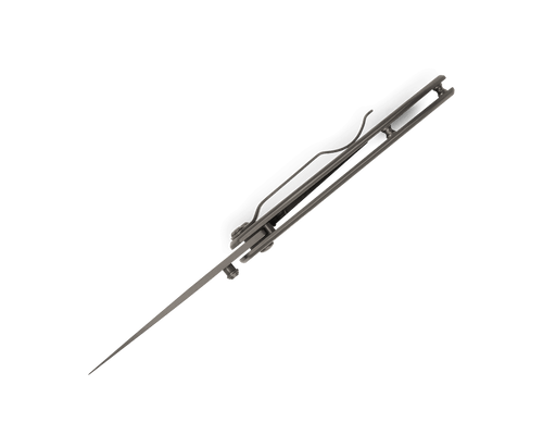 Buck 327 Nobleman Folding Knife - 2.675" Blade with Titanium Coated Stainless Steel Handle with EDM Texture, Liner Lock - 5860 Buck 327 Nobleman Folding Knife - 2.675" Blade with Titanium Coated Stainless Steel Handle with EDM Texture, Liner Lock - 5860