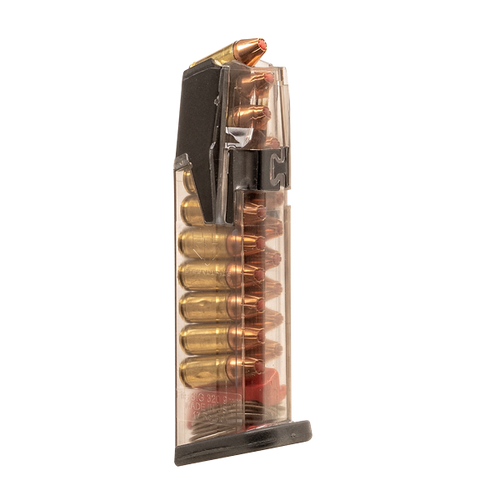 ETS Group 17 Round Omega Mag for Sig P320 9MM - Hardened Steel Feedlips, Clear Polymer ETS Group 17 Round Omega Mag for Sig P320 9MM - Hardened Steel Feedlips, Clear Polymer