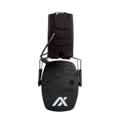 AXIL TRACKR Blu Bluetooth Tactical Earmuff - Black