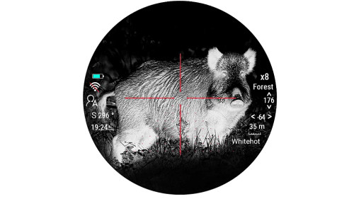 PARD TS34-35LRF Thermal Rifle Scope with Laser Rangefinder - Black PARD TS34-35LRF Thermal Rifle Scope with Laser Rangefinder - Black