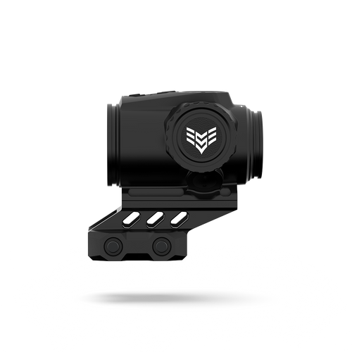 Swampfox Optics Raider 1x20 Micro Prism Optic - 6 MOA Red Dot Reticle, Black Finish Swampfox Optics Raider 1x20 Micro Prism Optic - 6 MOA Red Dot Reticle, Black Finish