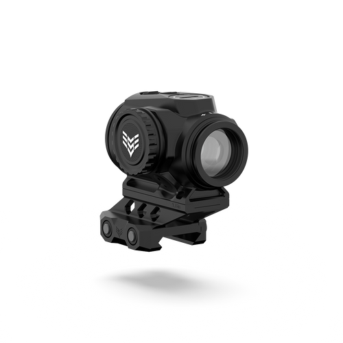 Swampfox Optics Raider 1x20 Micro Prism Optic - 6 MOA Red Dot Reticle, Black Finish Swampfox Optics Raider 1x20 Micro Prism Optic - 6 MOA Red Dot Reticle, Black Finish