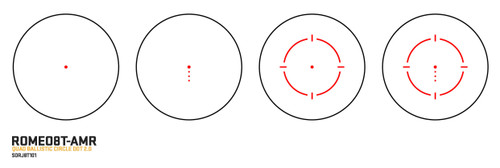 Sig Sauer Romeo 8T-AMR Red Dot - QBCD 2.0 Reticle, Black Sig Sauer Romeo 8T-AMR Red Dot - QBCD 2.0 Reticle, Black