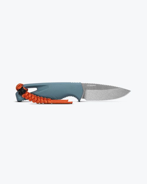 Benchmade Water Intersect Pocket Fixed Blade Knife 2.68" CPM-MagnaCut Stonewashed Drop Point Blade, Depth Blue Santoprene Handle, Sonar Gray Injection Molded Sheath - 18050 Benchmade Water Intersect Pocket Fixed Blade Knife 2.68" CPM-MagnaCut Stonewashed Drop Point Blade, Depth Blue Santoprene Handle, Sonar Gray Injection Molded Sheath - 18050