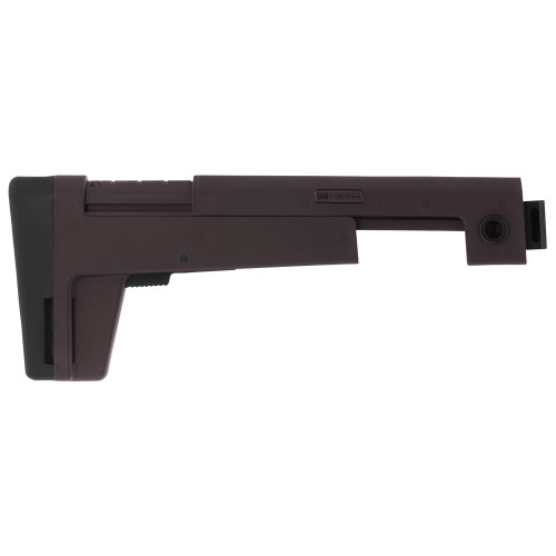 B5 Systems AK Fixed Stock - Mounts to the Factory Folding Trunnion Via the 5.5mm Pin - Plum Finish B5 Systems AK Fixed Stock - Mounts to the Factory Folding Trunnion Via the 5.5mm Pin - Plum Finish