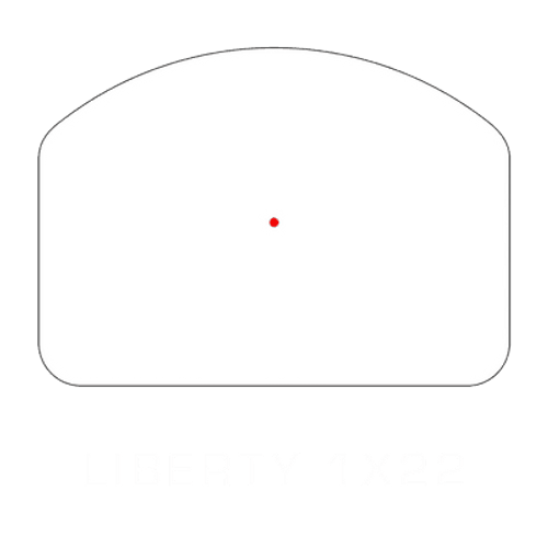 Swampfox Optics Liberty Red Dot - 1x22mm, RMR Footprint Swampfox Optics Liberty Red Dot - 1x22mm, RMR Footprint
