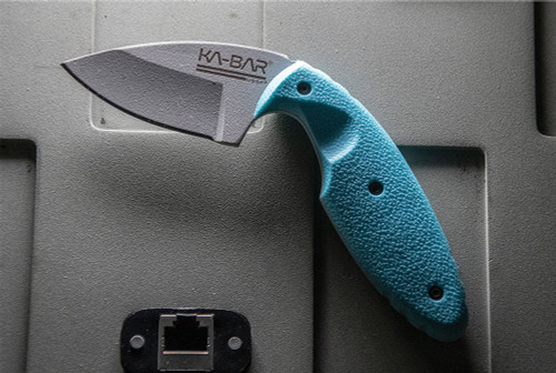 KA-BAR 1480SF USSF Space Force TDI Astro MP - Fixed Blade Knife 2.313" AUS-8A Gray Plain Blade, Blue Zytel Handles, Hard Plastic Sheath KA-BAR 1480SF USSF Space Force TDI Astro MP - Fixed Blade Knife 2.313" AUS-8A Gray Plain Blade, Blue Zytel Handles, Hard Plastic Sheath