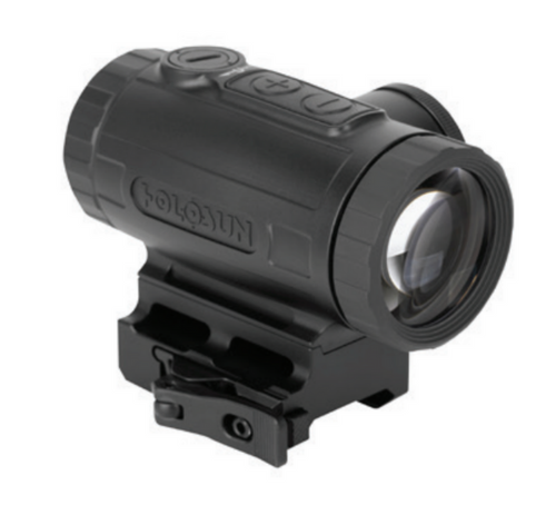 Holosun MP3X Micro Prism Sight - Red/Green BDC Reticle, 3X Magnification, QD Mount, Black Holosun MP3X Micro Prism Sight - Red/Green BDC Reticle, 3X Magnification, QD Mount, Black