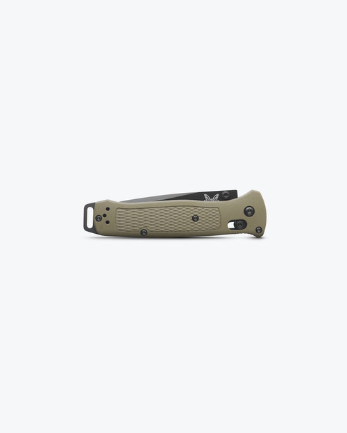 Benchmade 537BK-6 Bailout AXIS Folding Knife - 3.38" CPM-S30V Black Tanto Blade, Ranger Green Grivory Handles