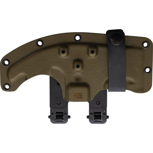 Halfbreed Blades MFE-01 DE Rhino Tool - Rescue Axe with Kydex Sheath, OD Green Finish