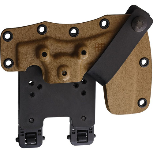 Halfbreed Blades CRA-01 Compact Rescue Axe - Dark Earth with Black G10 Handles