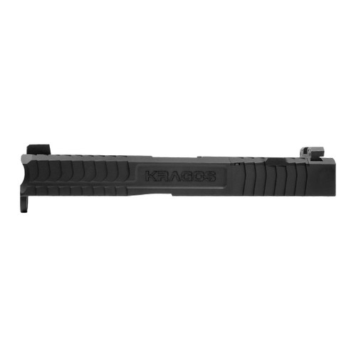 CMC Triggers Kragos Slide For Glock 17 Gen 3 - Black Finish, RMR Cut CMC Triggers Kragos Slide For Glock 17 Gen 3 - Black Finish, RMR Cut