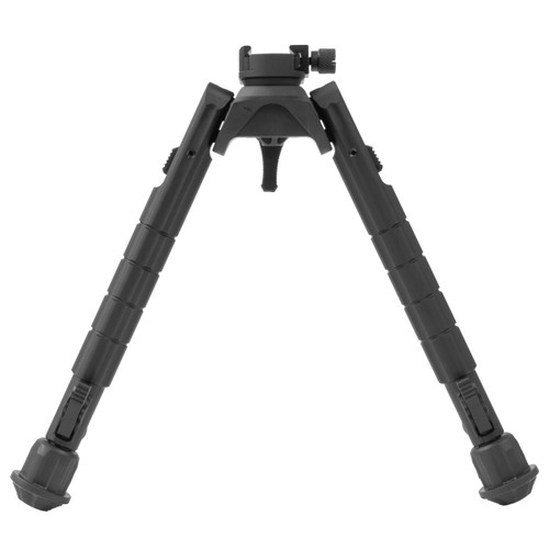 UTG Recon 360 TL Bipod - 8.1"-11.9" Center Height, Picatinny Attachment, Black Finish