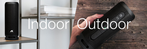 AXIL XPHERE Wireless Bluetooth Speaker - Includes Charging Cable, Black